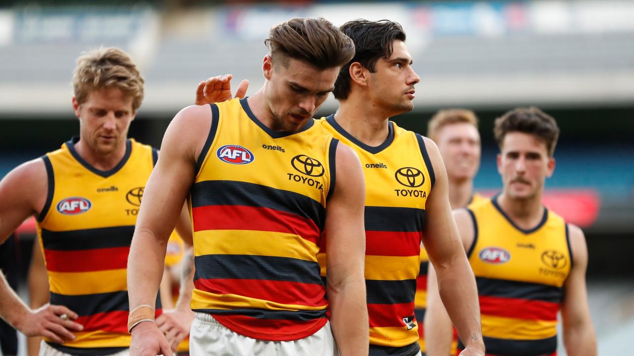 The Crows’ struggled with turnovers in 2021. Picture: AFL Photos/Getty Images