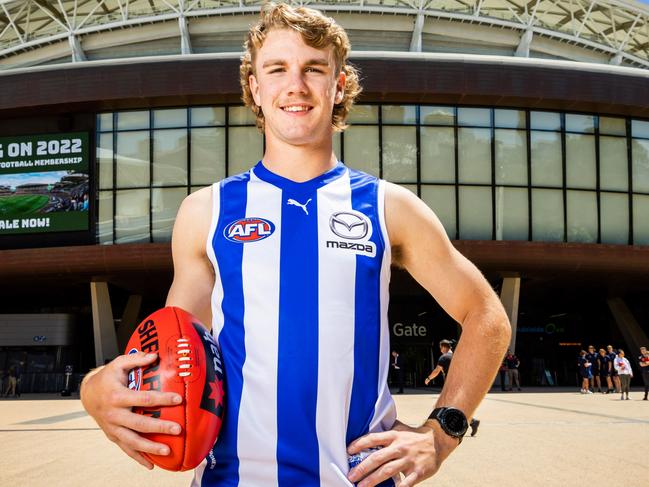 Jason Horne-Francis is the talk of the town at North Melbourne. Picture: AFL Photos/Getty Images