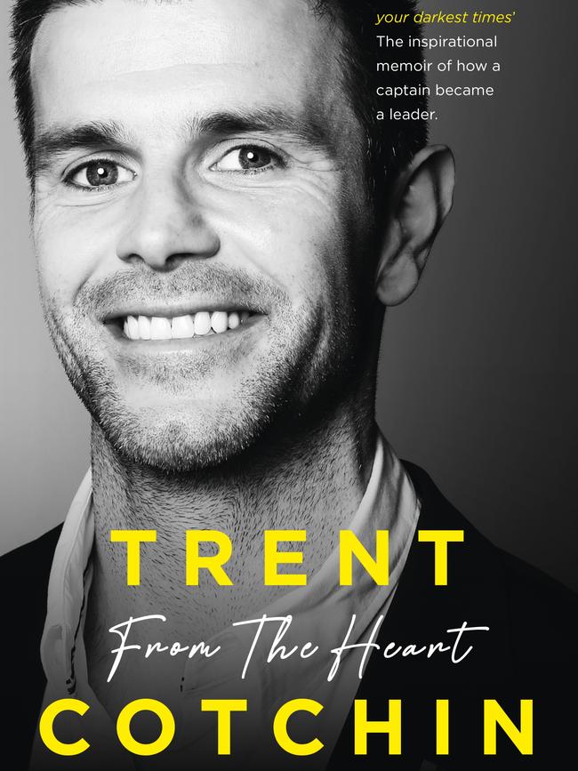 Trent Cotchin’s new book From the Heart.