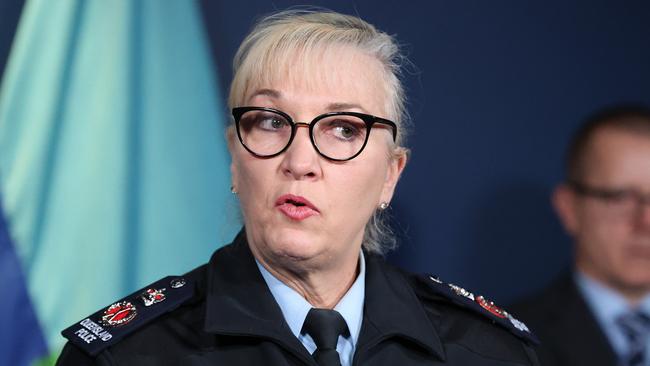 Queensland Police Commissioner Katarina Carroll. Picture: Liam Kidston