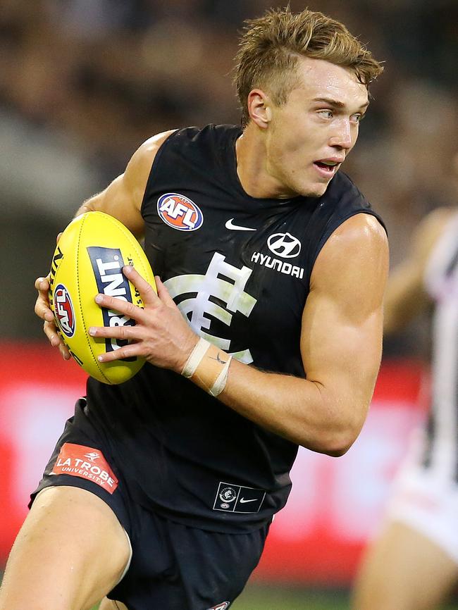 Patrick Cripps. Picture: Michael Klein