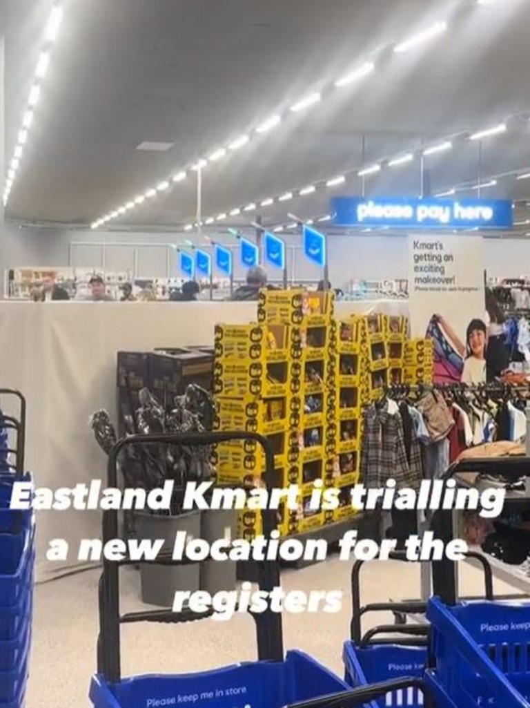 Kmart roasted for trialling checkouts at entrance by frustrated Australian  shoppers