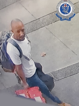 Police are seeking a man, described as being of South American appearance, for questioning. Picture: NSW Police.