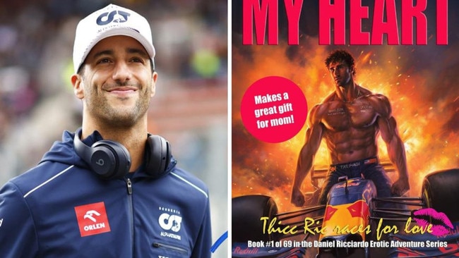 Daniel Ricciardo as you've never seen him before.