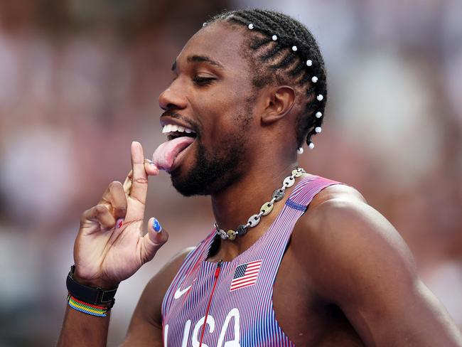 US track sensation Noah Lyles is another athlete on the Enhanced Games hit list. Picture: Supplied