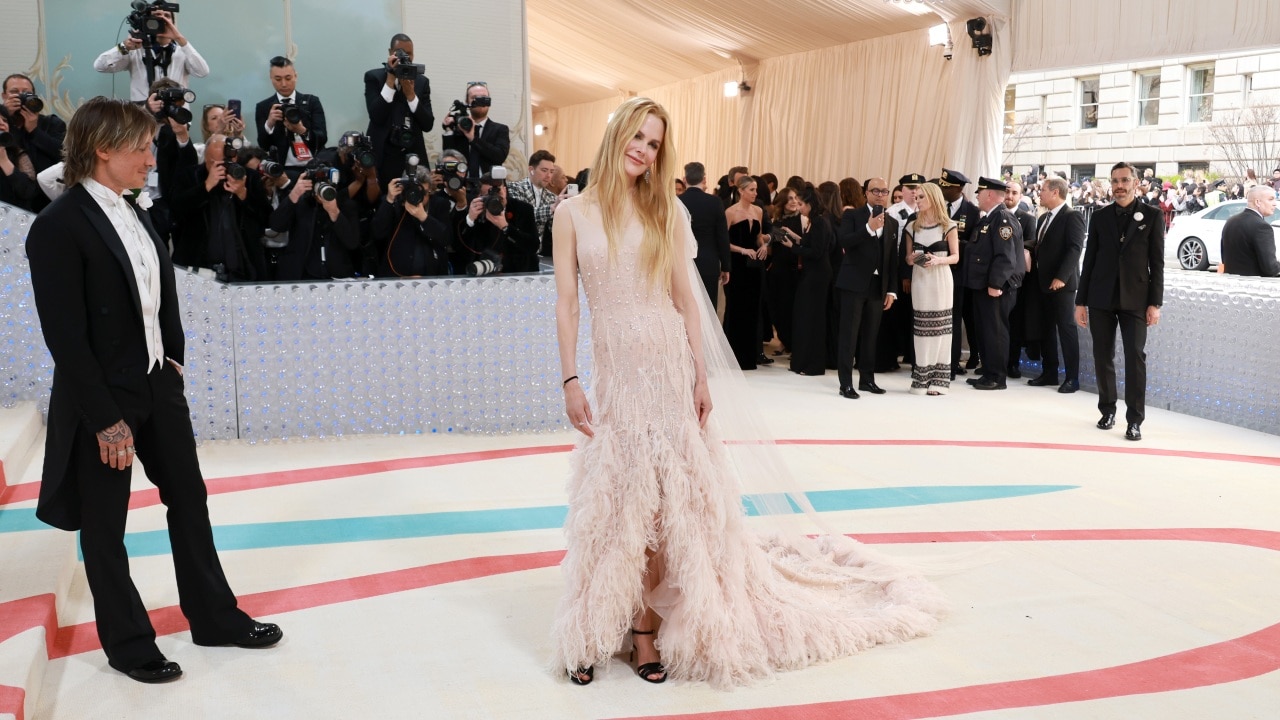 Nicole Kidman wears Chanel dress by Karl Lagerfeld to Met Gala