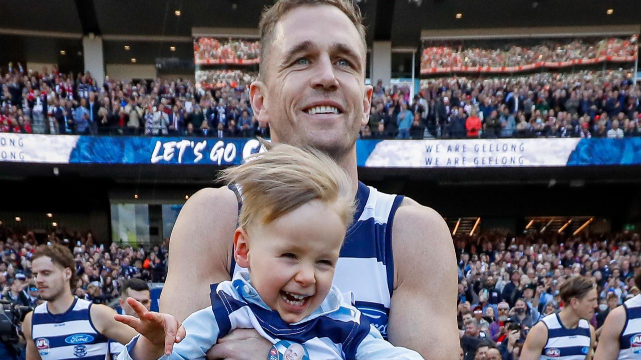 Grace Ablett, Gary Ablett Jr’s daughter, attends her first AFL game ...