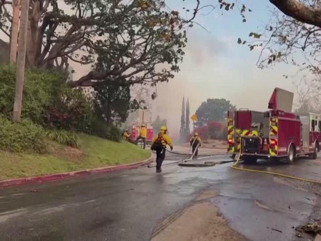 Strain on water supply hindered LA wildfires response, expert says