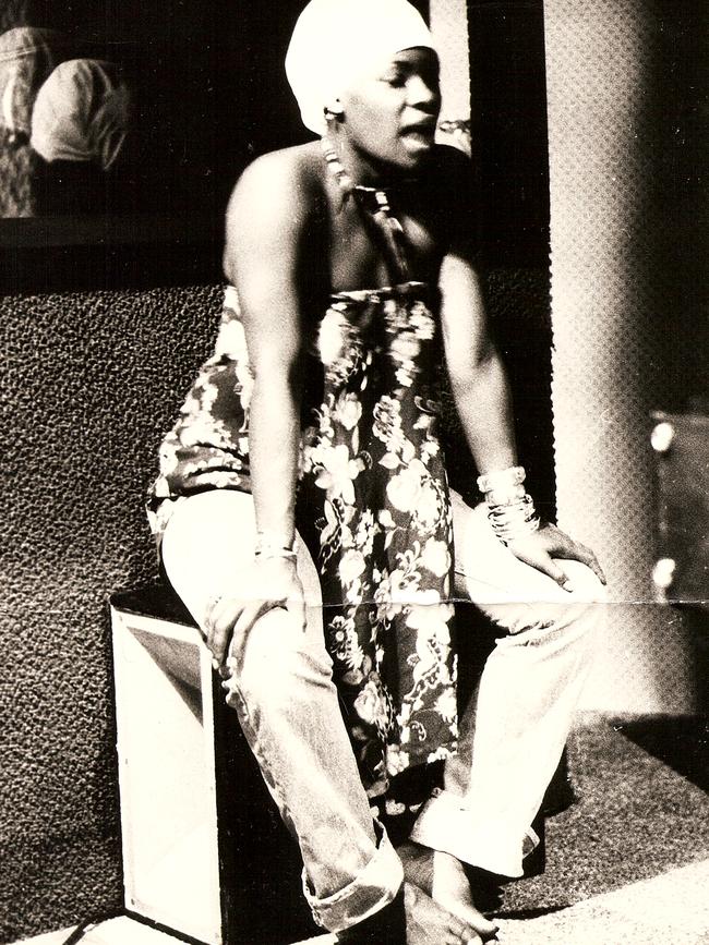 Marcia Hines in the original production of Hair.