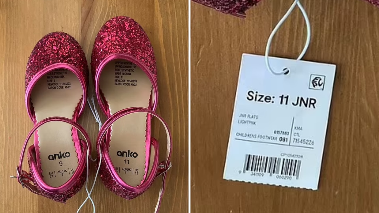 Kmart sparkle shoes sale