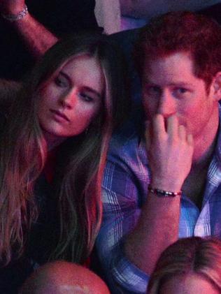 Cressida Bonas and Prince Harry in 2014. He is said to be on good terms with both of his exes. Picture: Karwai Tang/WireImage.