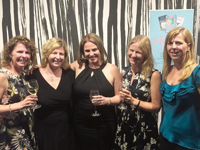 The Moriarty sisters (from left), Katrina, Liane, Nicola, Jaclyn and Fiona. Picture: supplied