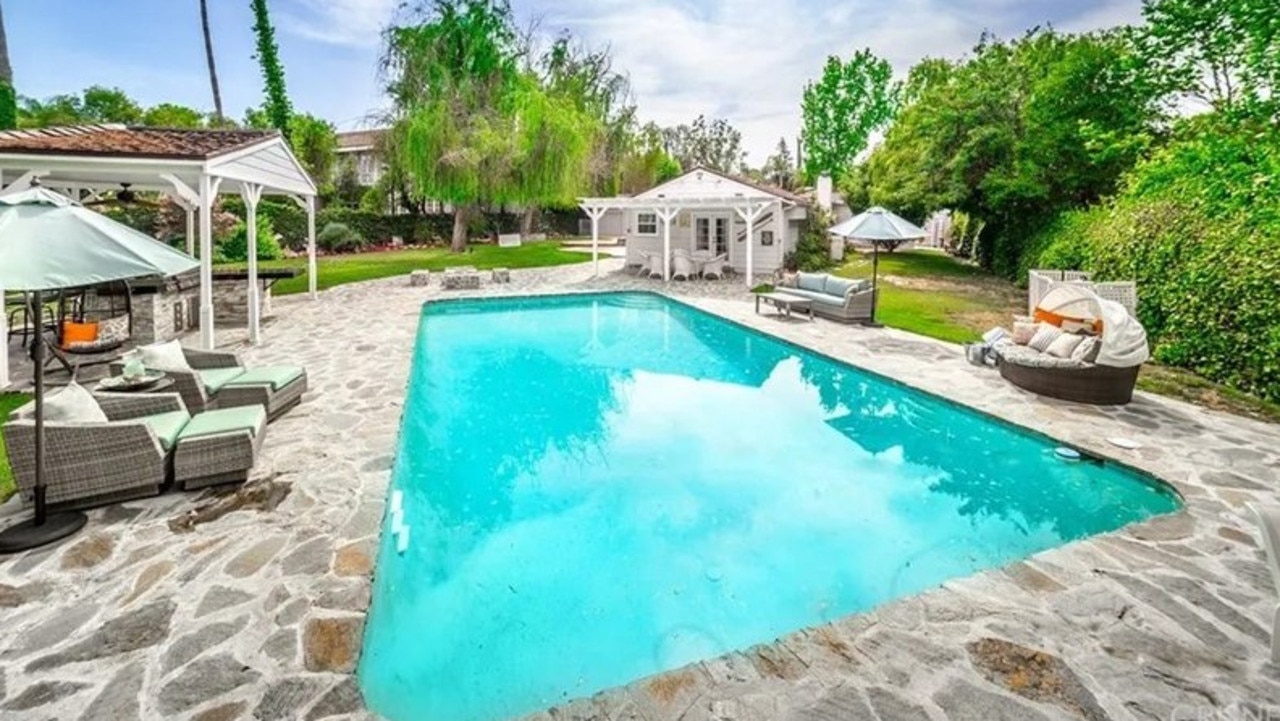 The backyard includes a pool. Picture: Realtor