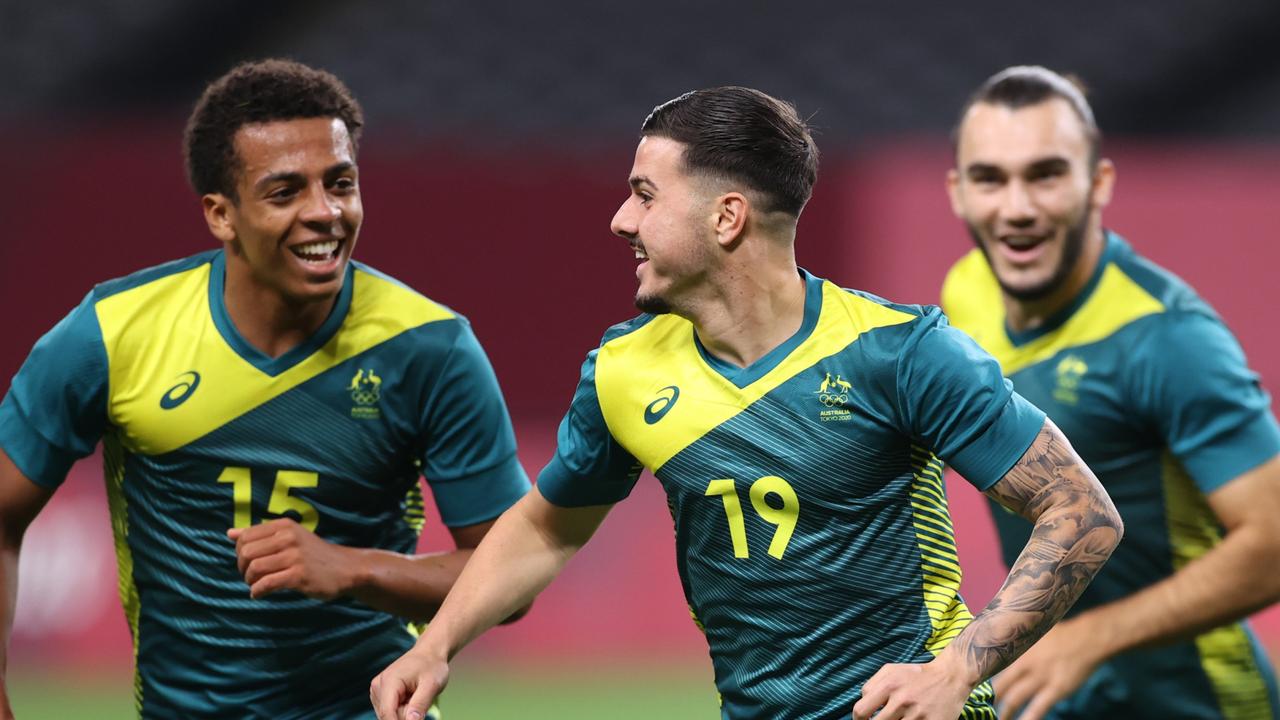 Tokyo Olympics 2021 Olyroos Australia beat Argentina | Daily Telegraph