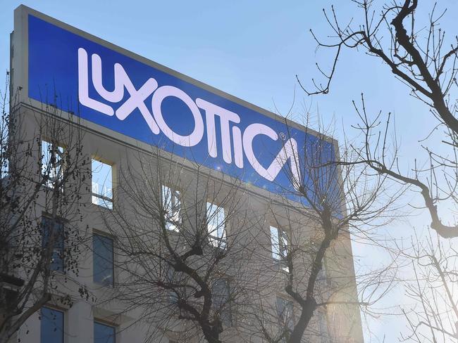 Sunglass Hut’s parent company, Luxottica. Picture: AFP