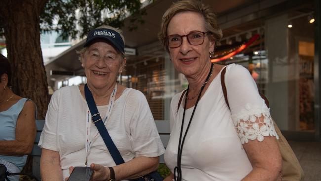 Monika Ropplet and Karen Deichgraeber. Picture: Pema Tamang Pakhrin