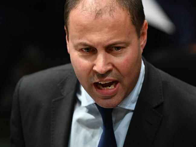 Minister for Energy Josh Frydenberg during Question Time in the House of Representatives at Parliament House in Canberra, Wednesday, June 20, 2018. (AAP Image/Mick Tsikas) NO ARCHIVING