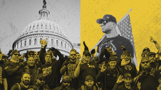 The digital activity appears to show the Proud Boys regrouping after the imprisonment of many members and top leaders—individuals that a bipartisan House panel called central orchestrators of the riot.