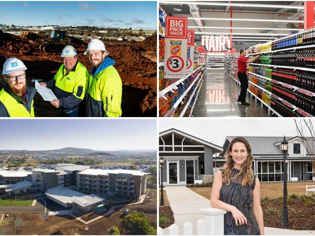 Some of the $200m worth of developments that have transformed Greenwattle street in Glenvale and Harristown since 2019.