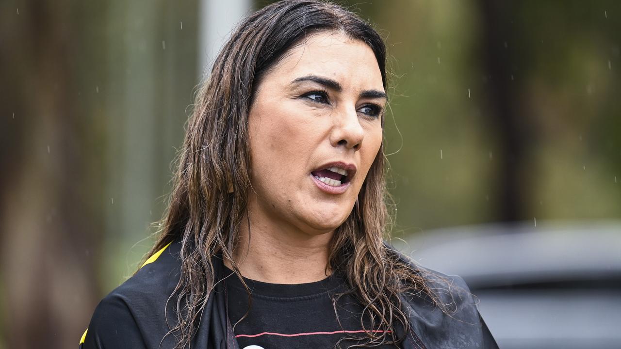Senator Lidia Thorpe has accused female MPs of ‘staggering around drunk’ at Parliament House. Picture: Martin Ollman/NCA NewsWire