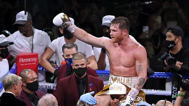 You can’t doubt Canelo at this point. Photo: David Becker/Getty Images/AFP