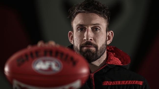 Cale Hooker believes Essendon’s game plan can get them the win out west. Picture: AAP