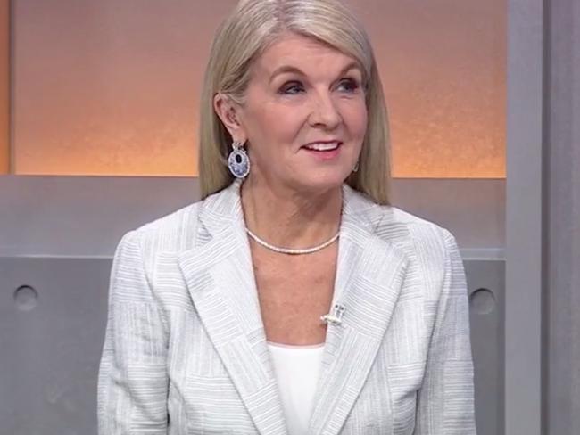 Julie Bishop said Australian women had turned on the former PM.