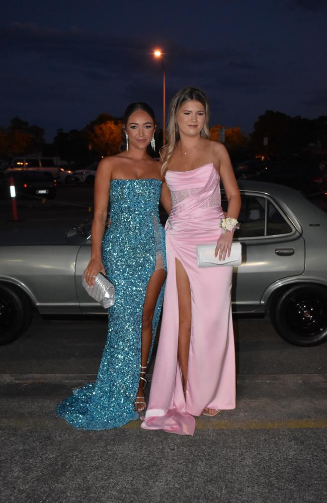 Students at the 2024 Chancellor State College formal.