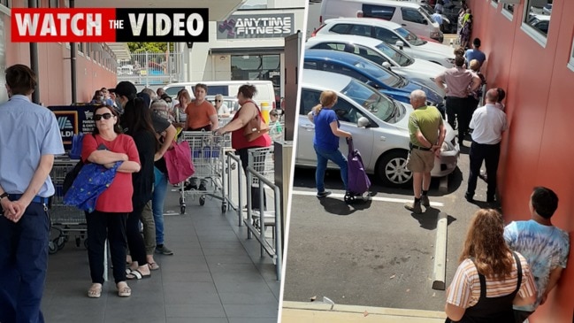 Panic buying hits Adelaide ahead of lockdown