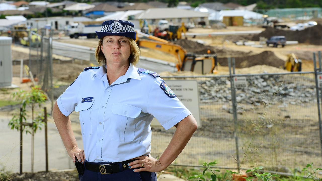 Ipswich Crime Prevention Unit Sergeant Nadine Webster is urging the Ipswich community to secure their property and report any suspicious activity, or crime (big or small) to Policelink on 13 14 44. Picture: David Nielsen / The Queensland Times