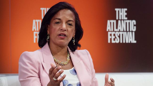 Former National Security Adviser Susan Rice. Picture: AFP