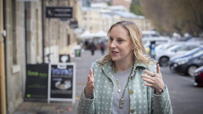 Salamanca Stallholders Association President Emma Hope. Picture: Chris Kidd