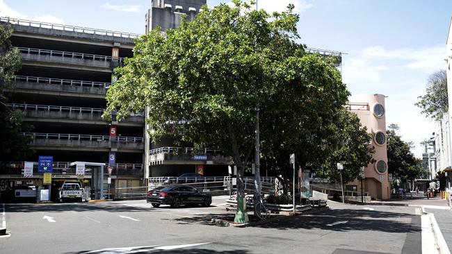 Whistler St carpark in Manly. Picture: Adam Yip / Manly Daily