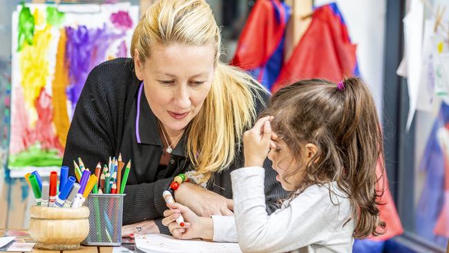 Childcare staff will stop receiving JobKeeper payments on July 20. Picture: Tim Carrafa