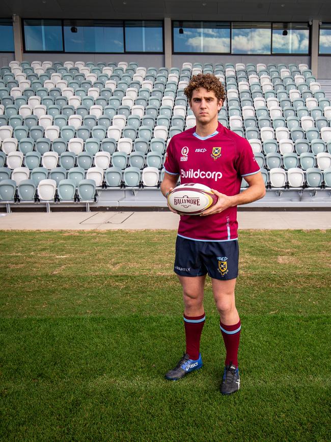 Pictured here is UQ skipper Ronan Austin. Picture credit: QRU Media/Anthony Wingard