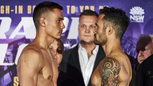 Tim Tszyu is primed for his showdown with Bowyn Morgan. Picture: Getty Images