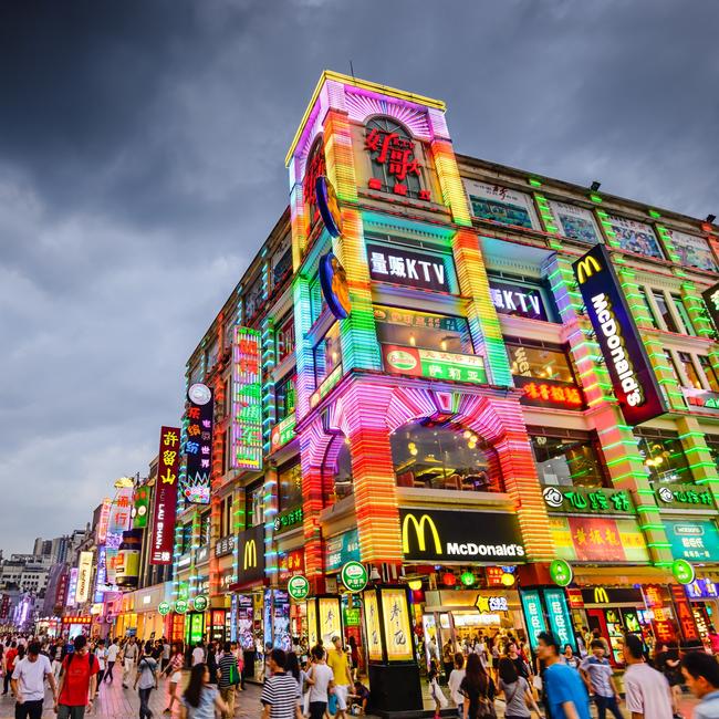 Shangxiajiu Pedestrian Street is a shopper’s dream. Picture: iStock