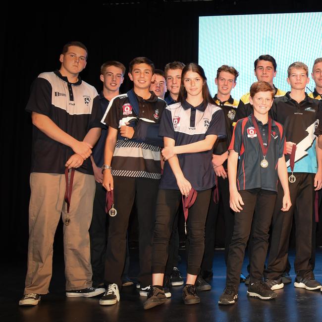 Photos from the Gold Coast AFL Juniors presentation night. Picture: AFLQ