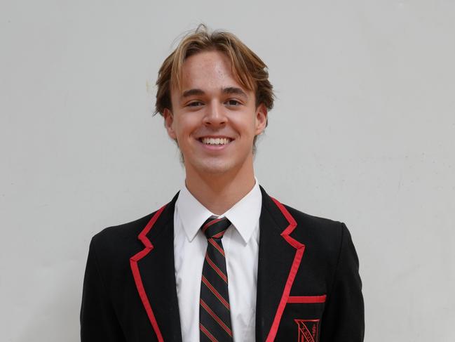 Xavier College student Sam Welsh is making his name in swimming. Picture: Supplied.