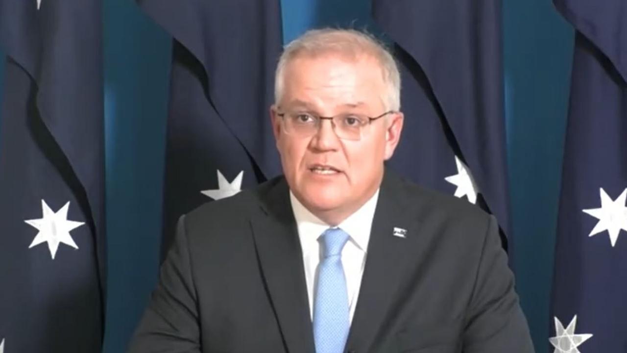 Scott Morrison blasted the tweet in a press conference today.