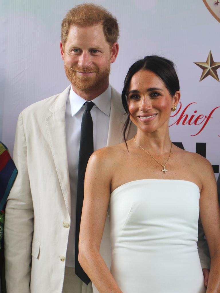 The couple have always been inseparable, often being very handsy during public appearances. Picture: Emmanuel Osodi/Anadolu via Getty Images