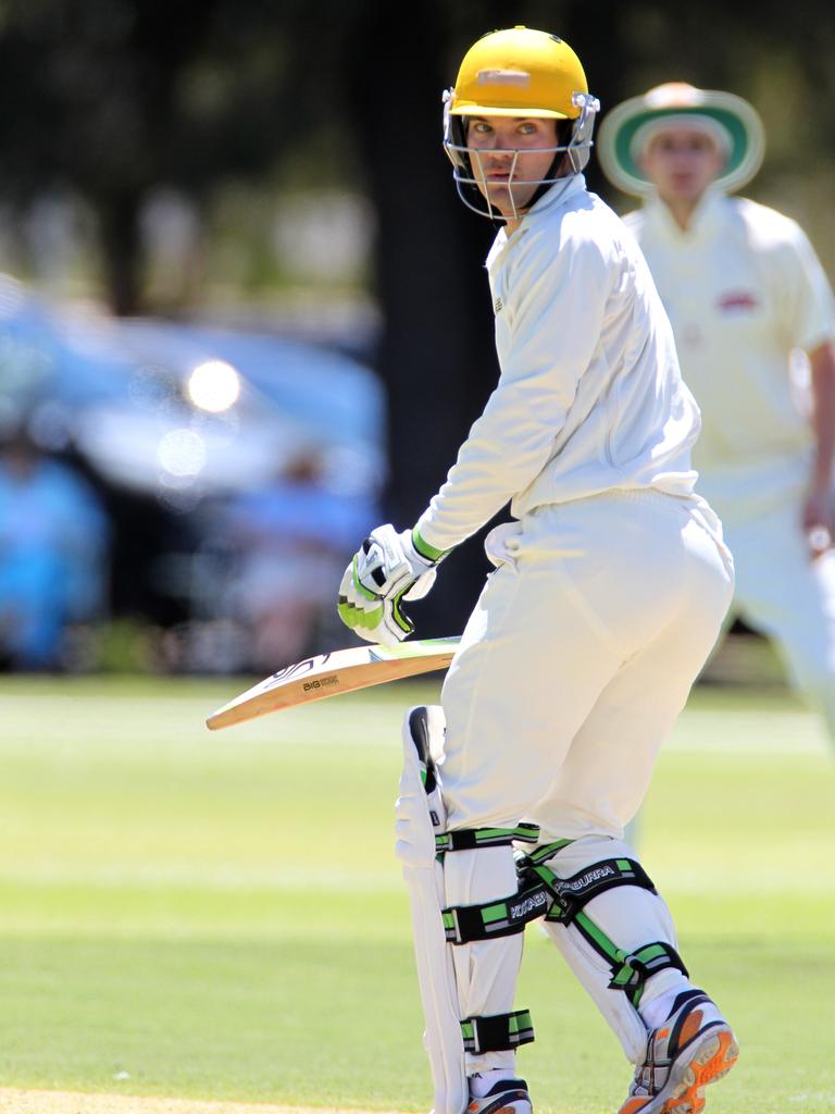 Carey returned to club (Premier League) cricket in 2013. Picture: Stephen Laffer