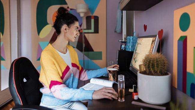 About 41 per cent of people employed in Australia regularly worked from home. Picture: iStock