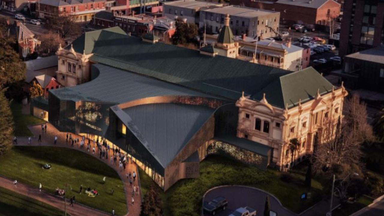 Artist's render of the Eastern Wing redevelopment of Albert Hall. Picture: Launceston City Council