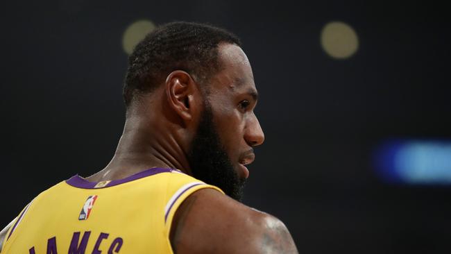 LeBron James. (Photo by Katelyn Mulcahy/Getty Images)