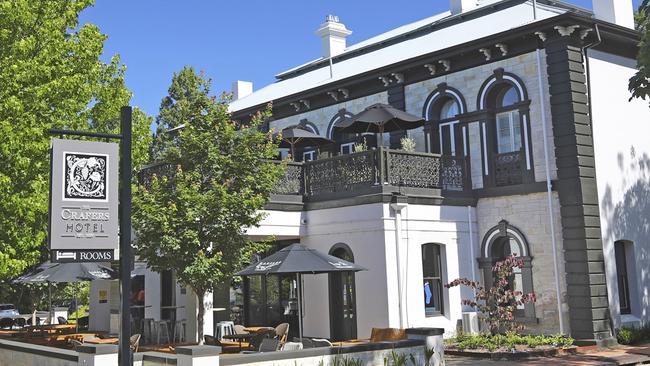 Crafers Hotel has won best overall hotel in the country in the Australian Hotels Associations 2018 awards. Picture: Supplied