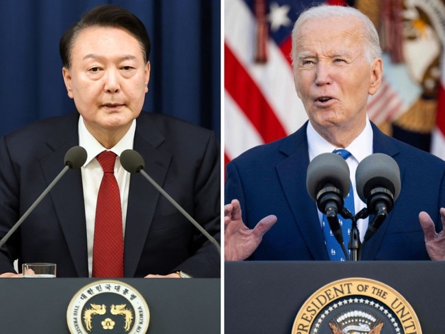 South Korea president and Biden