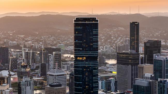 Brisbane's tallest penthouse, Brisbane Sky Tower. Picture: Supplied