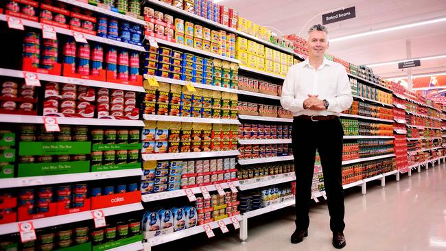 Outgoing Coles managing director John Durkan. Picture: Justin Kennedy