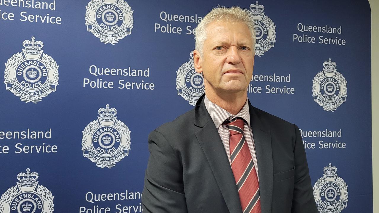 Sunshine Coast District Detective Inspector Dave Drinnen. Picture: Matty Holdsworth